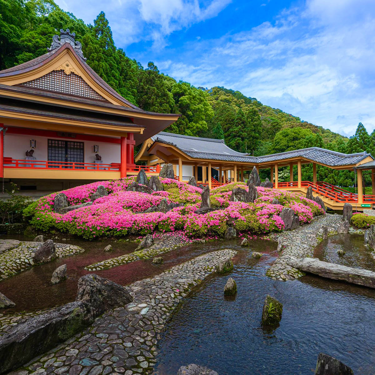 sân vườn Nhật Bản đền Matsuo Taisha