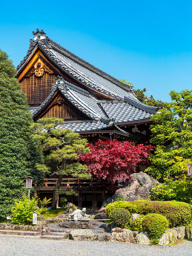 sân vườn Nhật Bản đền Matsuo Taisha