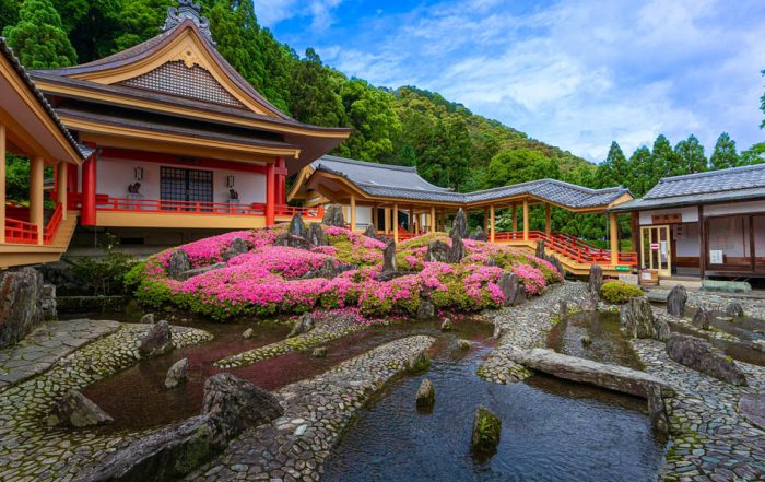 sân vườn Nhật Bản đền Matsuo Taisha